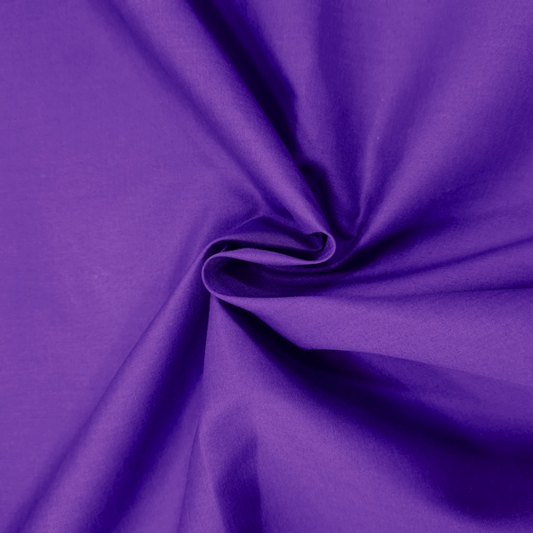 COTTON CASEMENT FLAME RETARDANT (1.5 metres wide)  - PURPLE